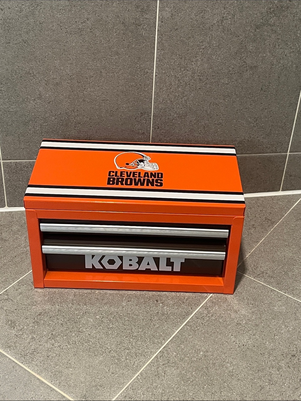 Kobalt Cleveland Browns NFL Mini Toolbox Tool Box
